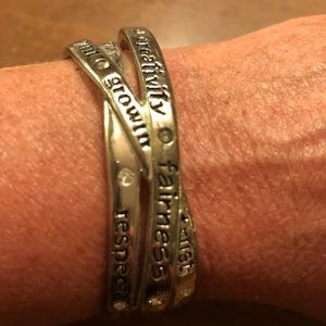 Silver/ Pewter Cuff Bracelet